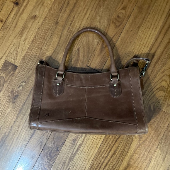 Eva leather satchel by Born - Picture 2 of 9